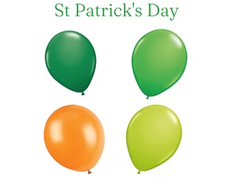 St Patrick's Day Balloon Garland