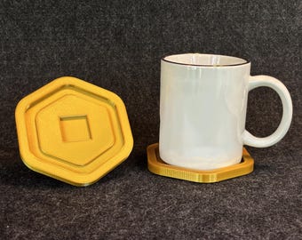 Robux Coin Drink Coaster