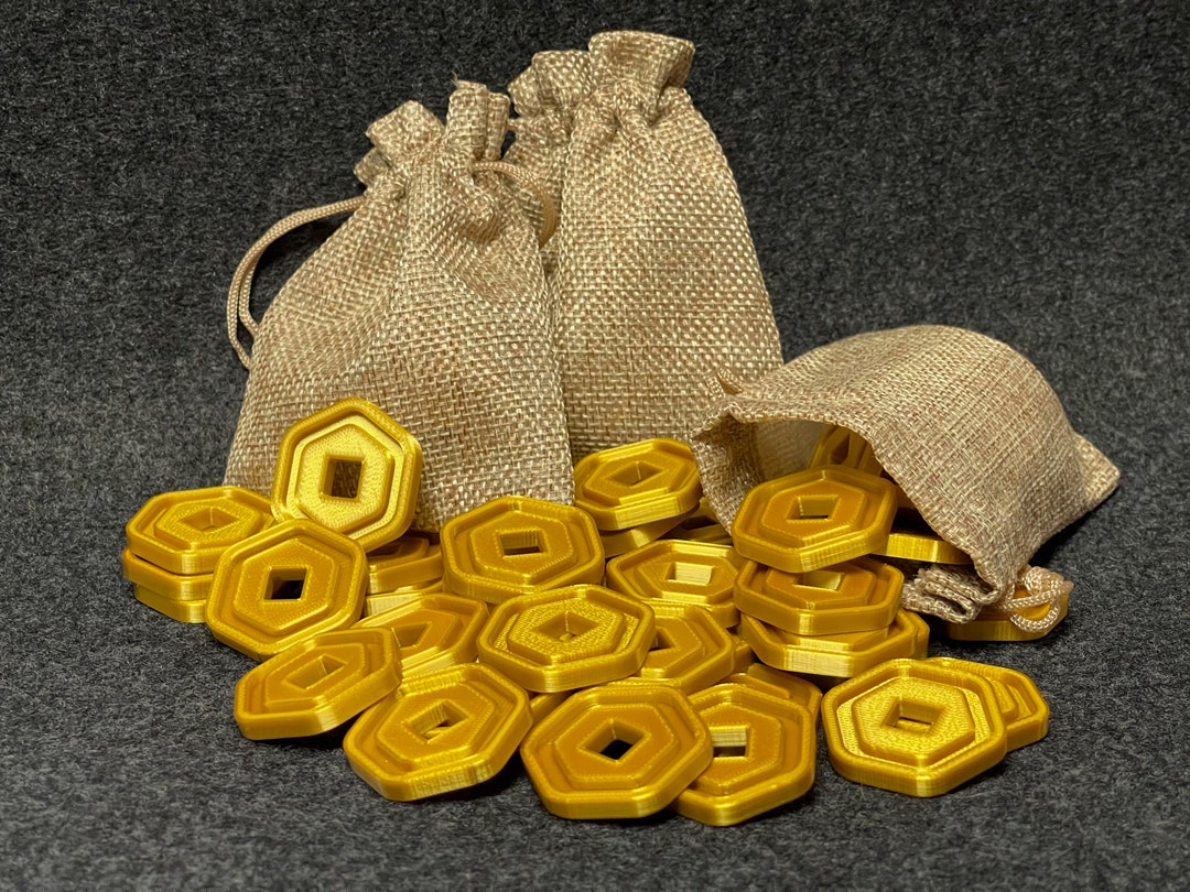 Roblox Robux Coins 3D Printed Gift Replicas & Party Favors Etsy Canada