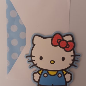 Hallmark Signature - Tarjeta de felicitación de cartón con diseño de Hello Kitty en blanco en el interior