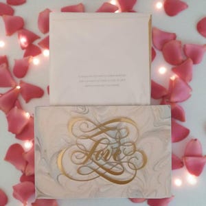 Hallmark Signature Love Greeting Card 3D Effect "Truly, Sweetly, Completely- Love You"