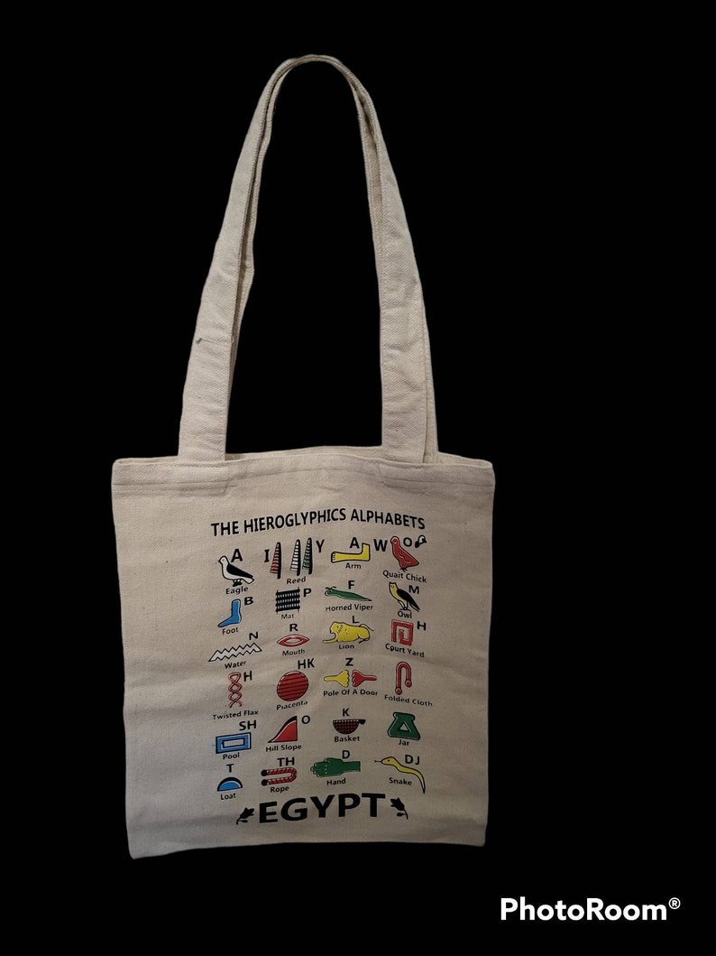 Egyptian Tote Bag Personalised Gift image 1