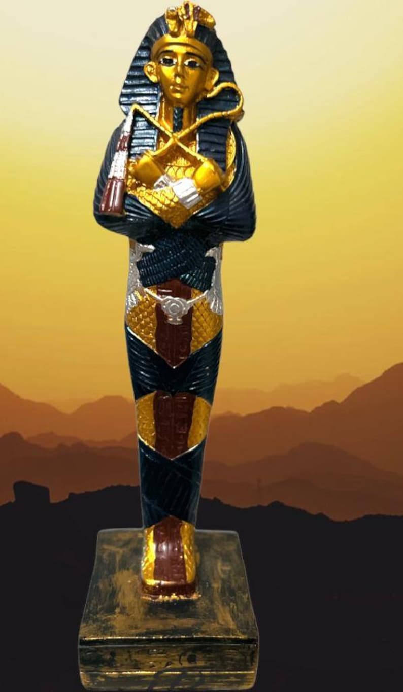Egyptian King Tut Statue Sculpturestatue of Tutankhamun Collectibles