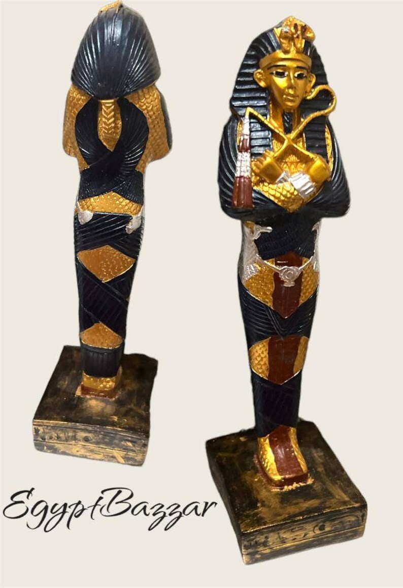 Egyptian King Tut Statue Sculpturestatue of Tutankhamun Collectibles