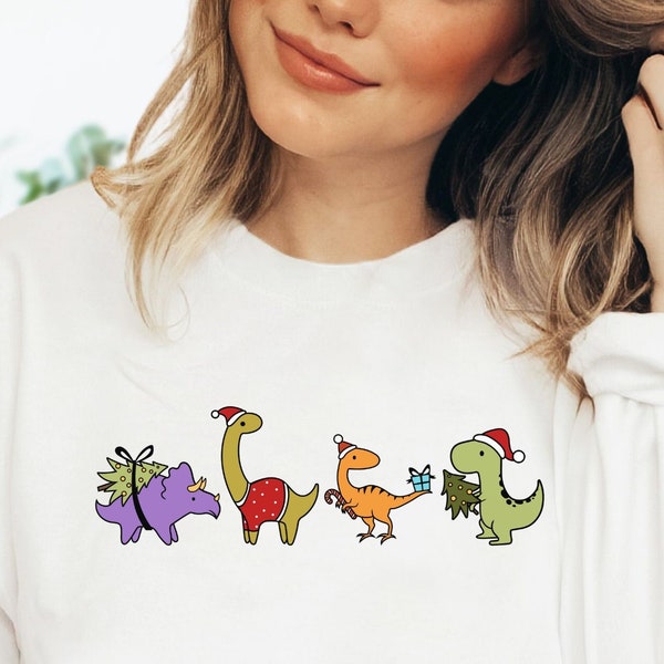 Dinosaur Sweatshirt Etsy