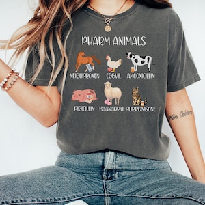 Pharmacy Funny Shirt Comfort Colors, Prescriptions Medical Funny Crewneck Pharm Tech Gift Funny Pharmacy Puns Pharmacist Gift PhD T Shirt