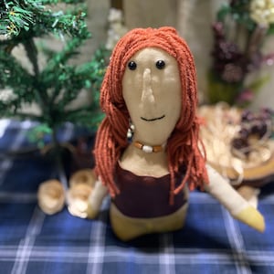 Samantha - OOAK - primitief geïnspireerde pop