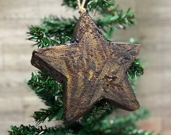 Primitive Grungy Star - Galvanized metal - Primitive Inspired Wall Decor | Farmhouse | Americana