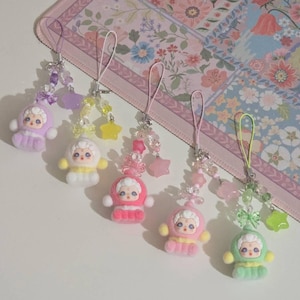 Skullpanda Phone Charms | Keychains | Skullpanda Keychains | Cute Keychains