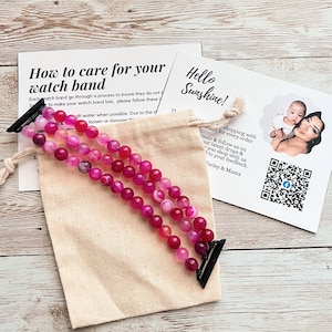 Apple Watch Gift Ideas, Gemstone Apple Watch Band,40mm 41mm 44mm 45mm,Women Wear Apple Watch Strap,Smartwatch Band