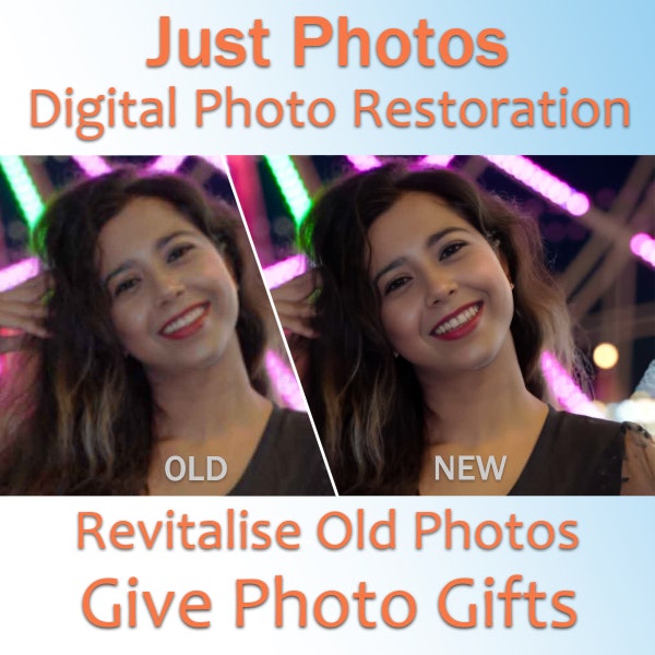 Photo Restoration Etsy