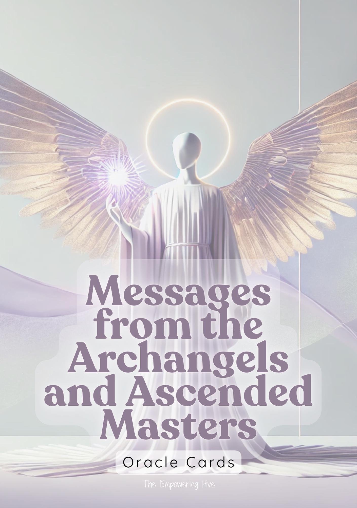 Messages From the Archangels and Ascended Masters: Printable Oracle ...