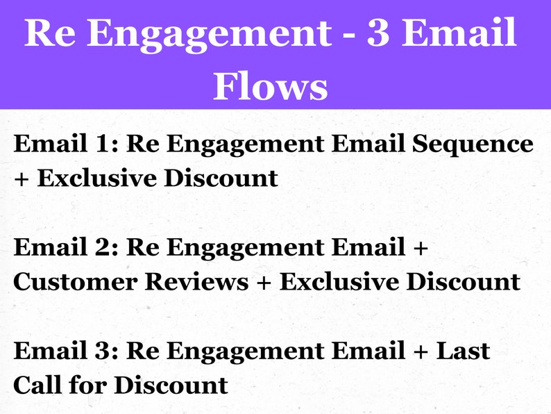 Email Marketing - Re engagement