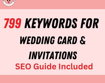 Etsy Keyword Research For Wedding Card & Invitations, Best Etsy Keywords Tips, Long Tail Focus Keywords Etsy, Use For Google Ads, Google SEO