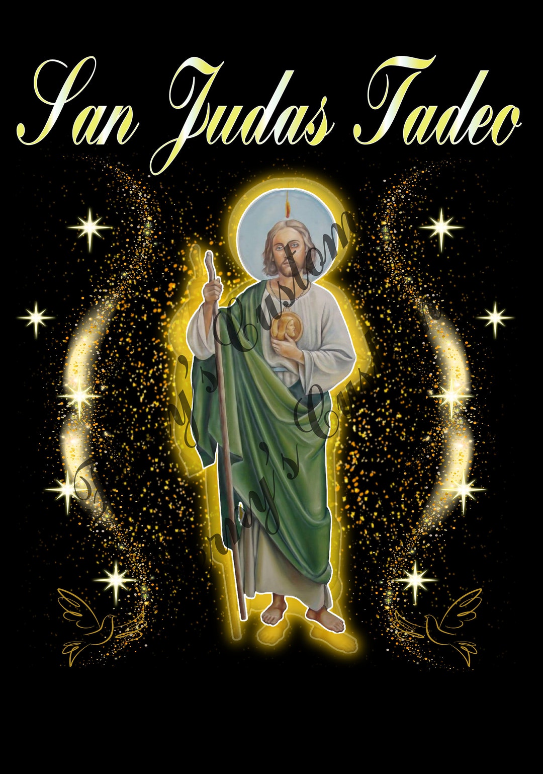 San Judas Tadeo, Saint Jude Thaddaeus, E Santo Patron PNG Instant ...