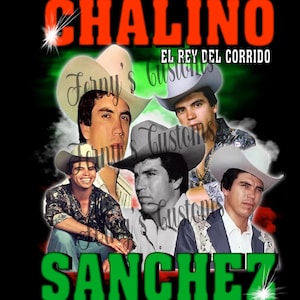 Chalino Sanchez PNG-Datei, El Rey del Corrido PNG, Chalino Sanchez T-Shirt Desig, Tri-Color Chalino Sanchez PNG Datei Sofortiger Download.