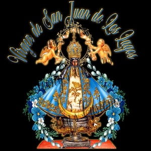 Virgen de San Juan de los Lagos, Señora de San Juan, San Juanita Virgen de los Lagos PNG Descarga Instantánea, Diseño de Camiseta.