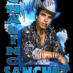 Chalino Sanchez PNG-Datei, El Rey del Corrido PNG, Chalino Sanchez T-Shirt Desig, Blaue Farbe Chalino Sanchez PNG Datei Png Sofortiger Download.