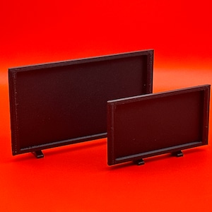 Miniature HDTV - Personalize with the Image of Your Choice! - Attaches to our Bookshelf or Stands Freely