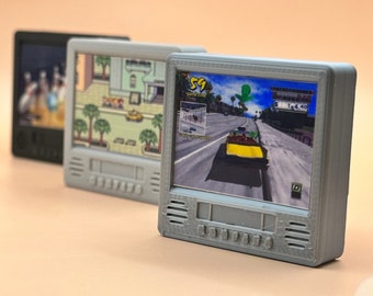 Mini CRT TV - 3 Models, 5 Color Options- Personalize with the Image of Your Choice!