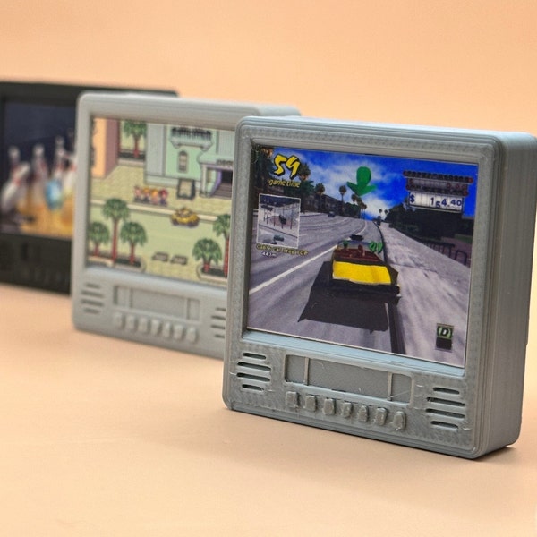 Mini CRT TV - 3 Models, 5 Color Options- Personalize with the Image of Your Choice!
