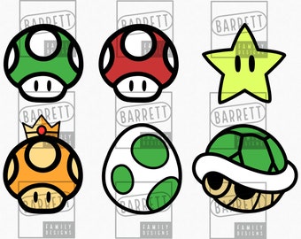 Mario Powerups/Items - SVG, PNG & Icons!