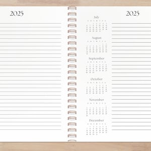 Yearly calendar planner cover with a simple, modern design — undated and unpersonalized, perfect for planning the entire year at a glance. Ideal for long-term scheduling, tracking important dates, and staying organized throughout all 12 months. This letter-size calendar planner is great for home, office, or academic use. Designed with a minimalist aesthetic to suit any style, making it a versatile and functional gift for planner lovers, students, and busy professionals on Etsy