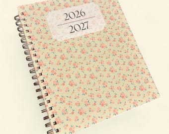 2026-2027 18 Month Planner | Weekly Monthly Agenda | Choose Start Month | A5, 8x10, Letter