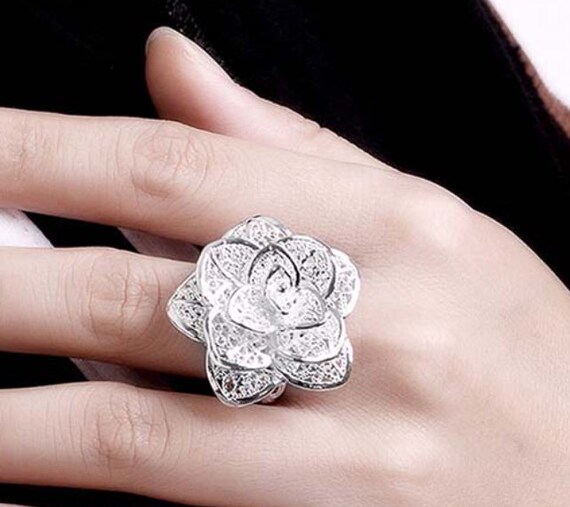 Amazon.com: Silver Women Finger Rings Fashion Trend Single Full Diamond  Zircon Ring Ladies Jewelry Diamond Rings For Women Size 6 10 : Clothing,  Shoes & Jewelry