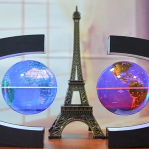 Magnetic Levitation Globe Floating Constellation Ball 6inch Unique Table  Lamp LED Starlight Ball Special Gifts Home Decorations