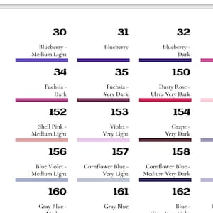 DMC Color Labels Large PDF