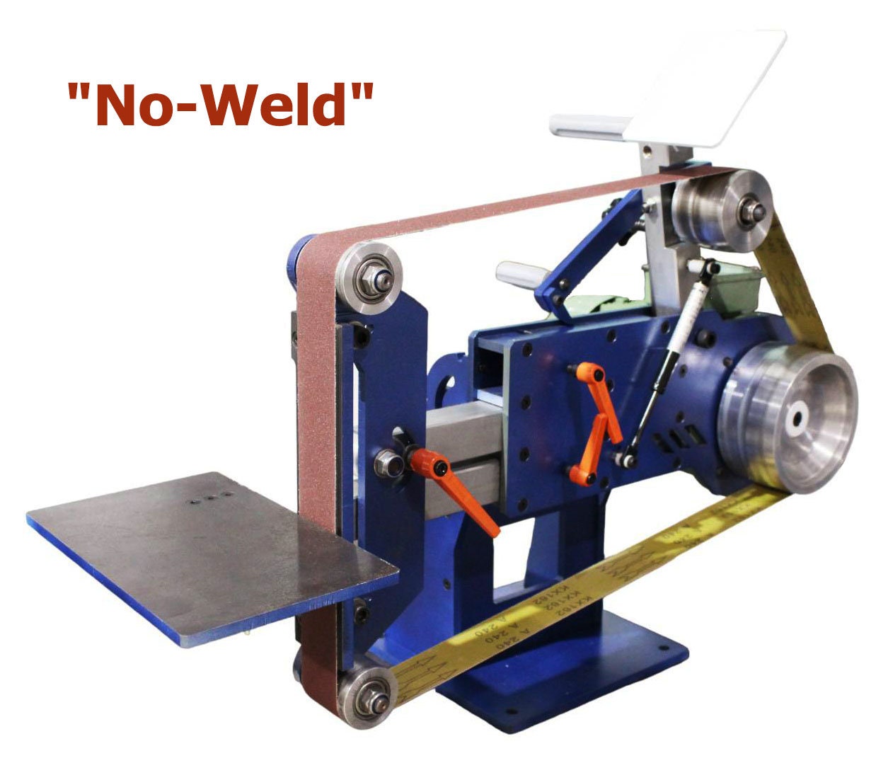 Metal top belt grinders
