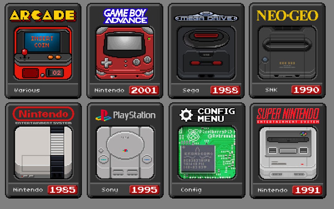 Retropie Bundle 64 GB for the Raspberry PI 4 4GB - Etsy