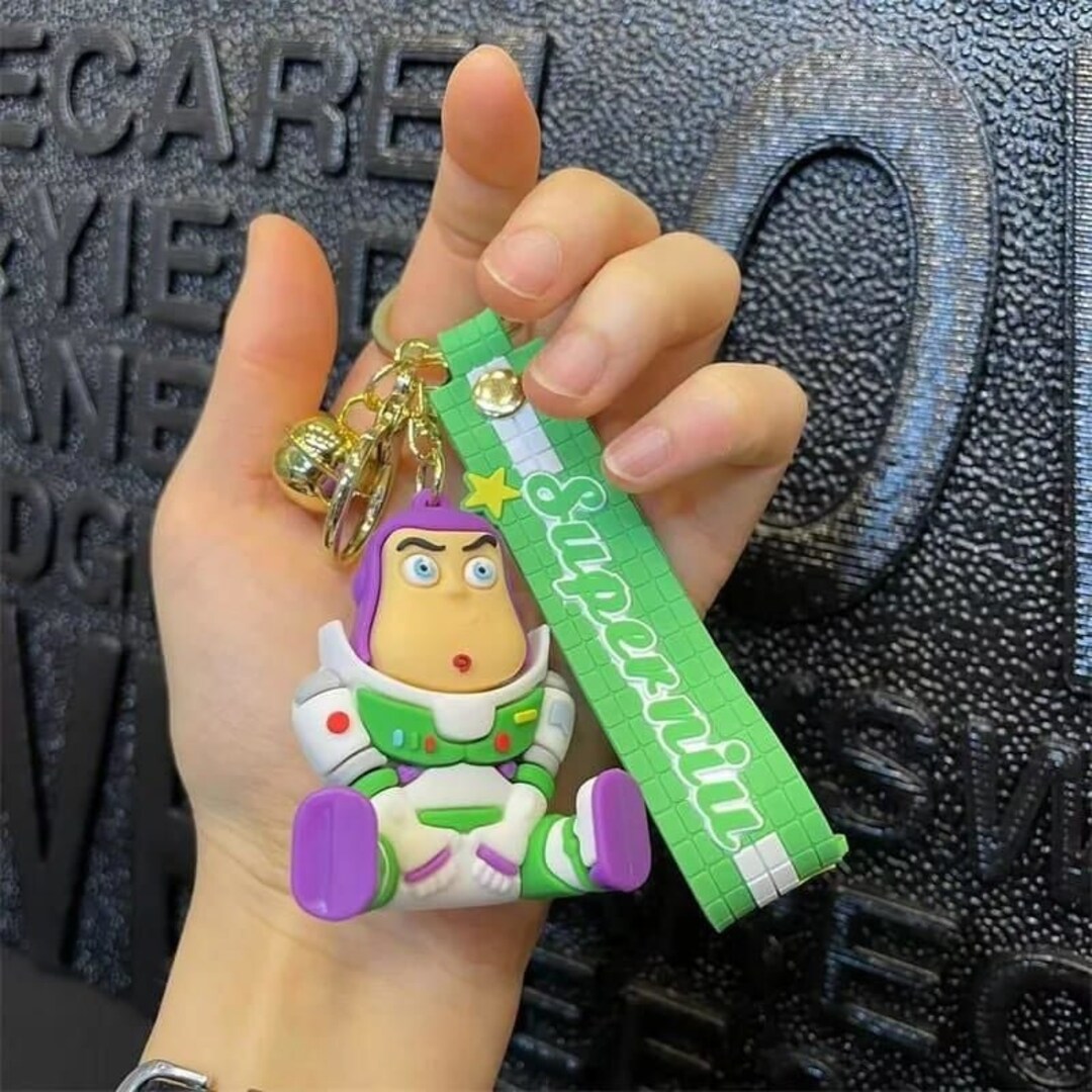 Toy Story Keychain Buzz Lightyear Jessie Rex Gift Etsy