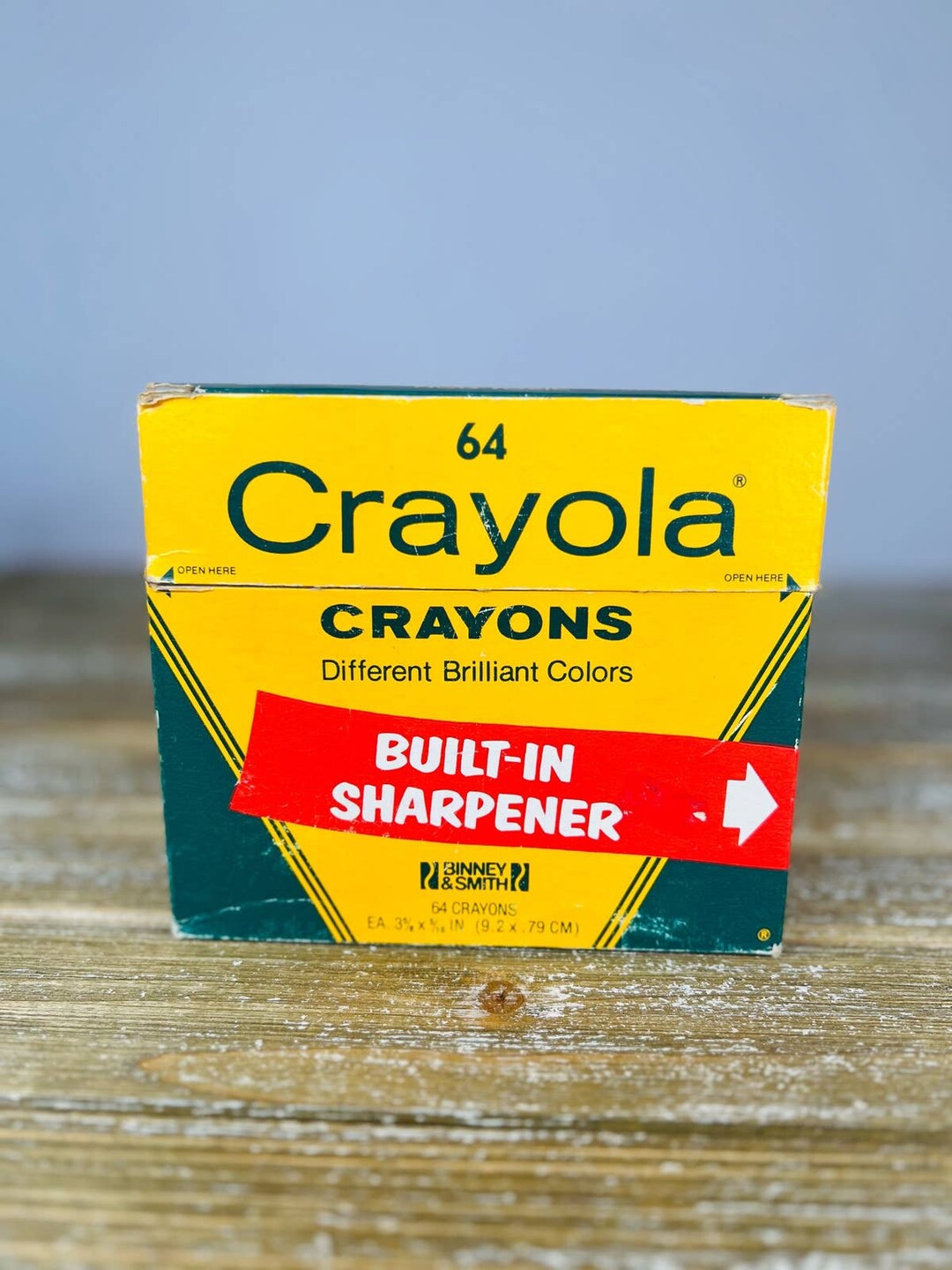 Vintage Crayola Crayons With Built in Sharpener Never Used Etsy