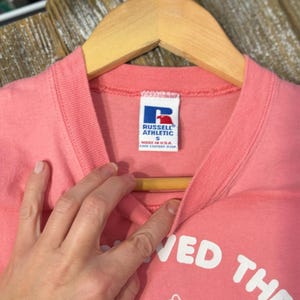 Vintage Girl Scouts T-Shirt 1991 Mall Lock In Retro Emo Preppy Pink Women’s Small image 5