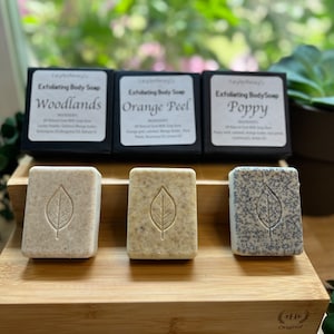 Goats Milk Exfoliating Soap - All Natural - Hand Poured - Soap Scrub Bar Self Care -Small Gift - Teacher Gift