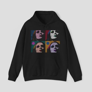 Fairuz Hoodie – libanesische Sängerin Fairuz – arabische Musikikone aus dem Nahen Osten – Unisex-Grafikpullover – Vintage-Stil – Geschenk für Musikliebhaber