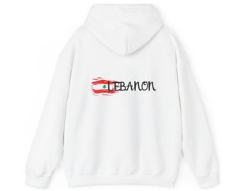 Lebanon Cedar Tree Hoodie | Unisex Sweatshirt, Cultural Apparel for Lebanese Pride, Lebanon Hoodie, Lebanon Apparel