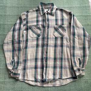 トップス 40s vintage cotton flannel work shirts Vintage
