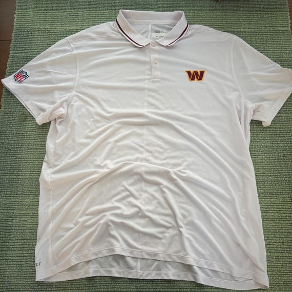 Team Issued Washington Commanders DriFit Polo Nik… - image 1