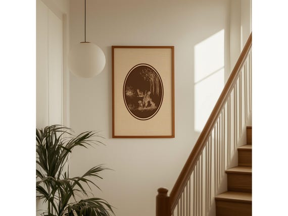 Western Sketch Wall Art