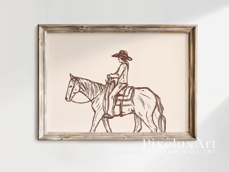 Cowgirl Wall Art