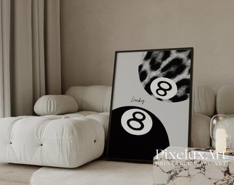 Stockholm Style Black & White Leopard Wall Art Set, Y2K Fashion Poster, Aesthetic Leopard Print Gallery Wall, Chic Aesthetic Apartment Print, image 6