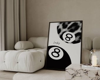 Retro Black and Navy Blue Gallery Wall Art, Set of 6 Aesthetic Chic Apartment Decor, Trendy Fashion Collage Print, Stylish Y2K Wall Art, image 6