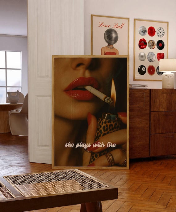 Retro Leopard Wall Art