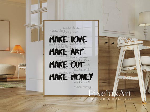 Bold Collage Apartment Print