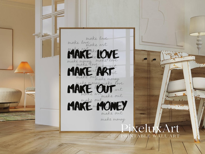 Bold Collage Apartment Print