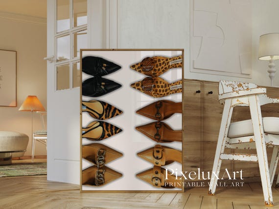 Cheetah Heels Poster