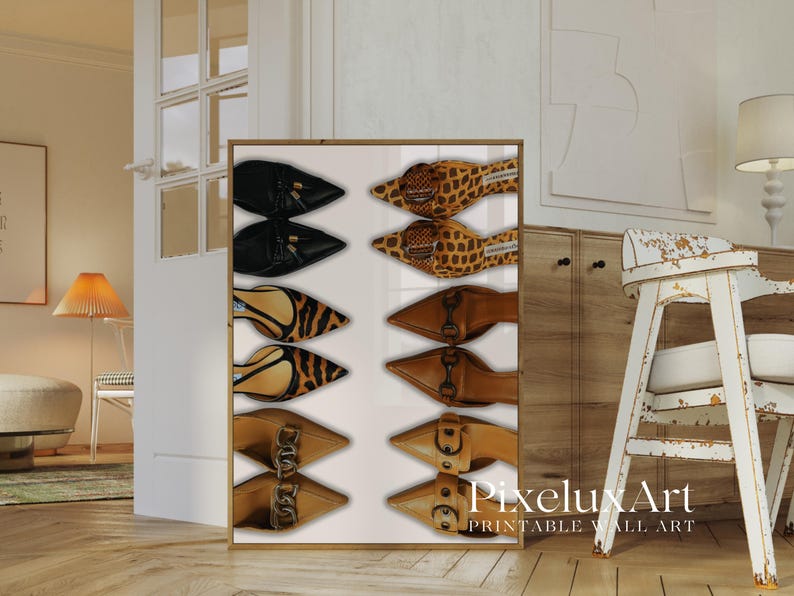Cheetah Heels Poster